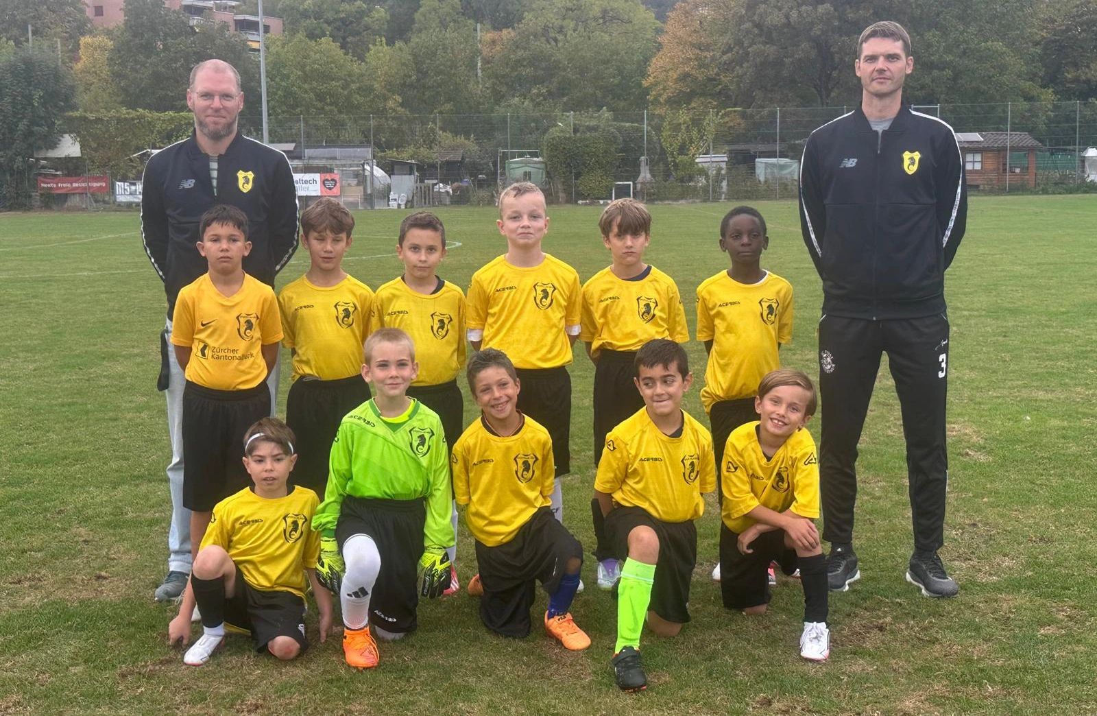 Kees Fluitman with the SC Hegi F juniors