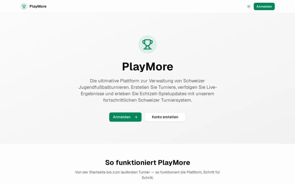 PlayMore – Screenshot