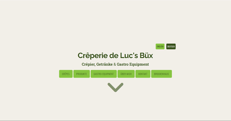 Luc&rsquo;s Büx Website